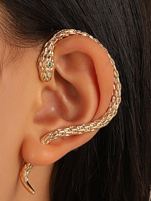 Snake Shape Earrings Accessories by migunica