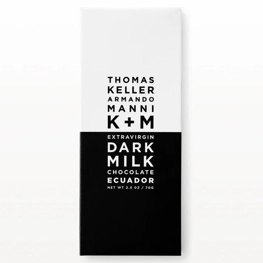 Thomas Keller K+M - 'Ecuador' Dark Milk Chocolate (70G) by The Epicurean Trader