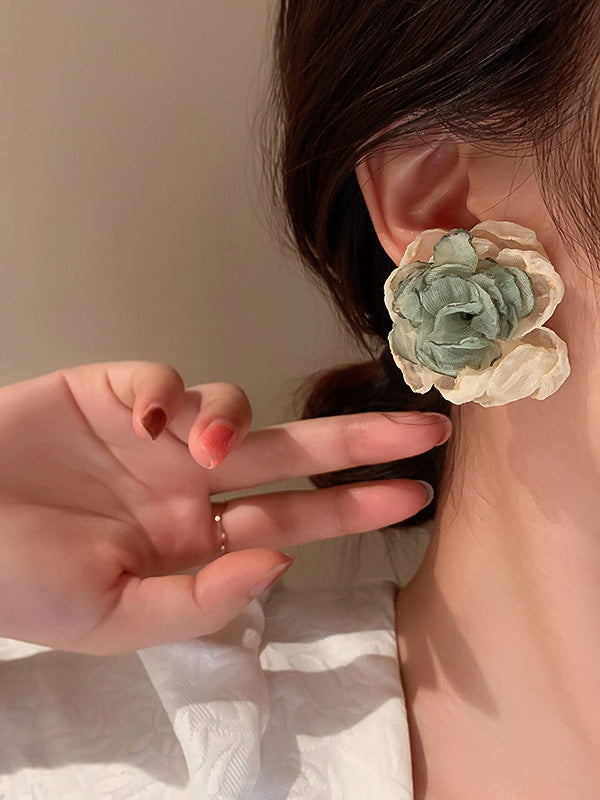 Urban Floral Earrings Accessories by migunica