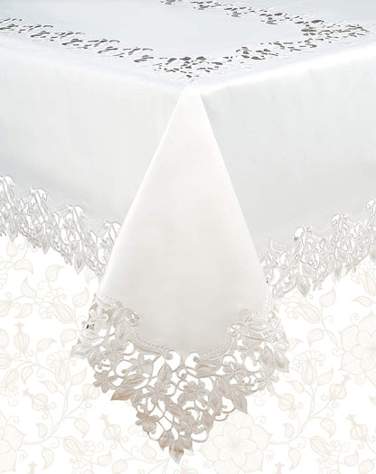 White Table Placemats - Darvin Collection by Decozen