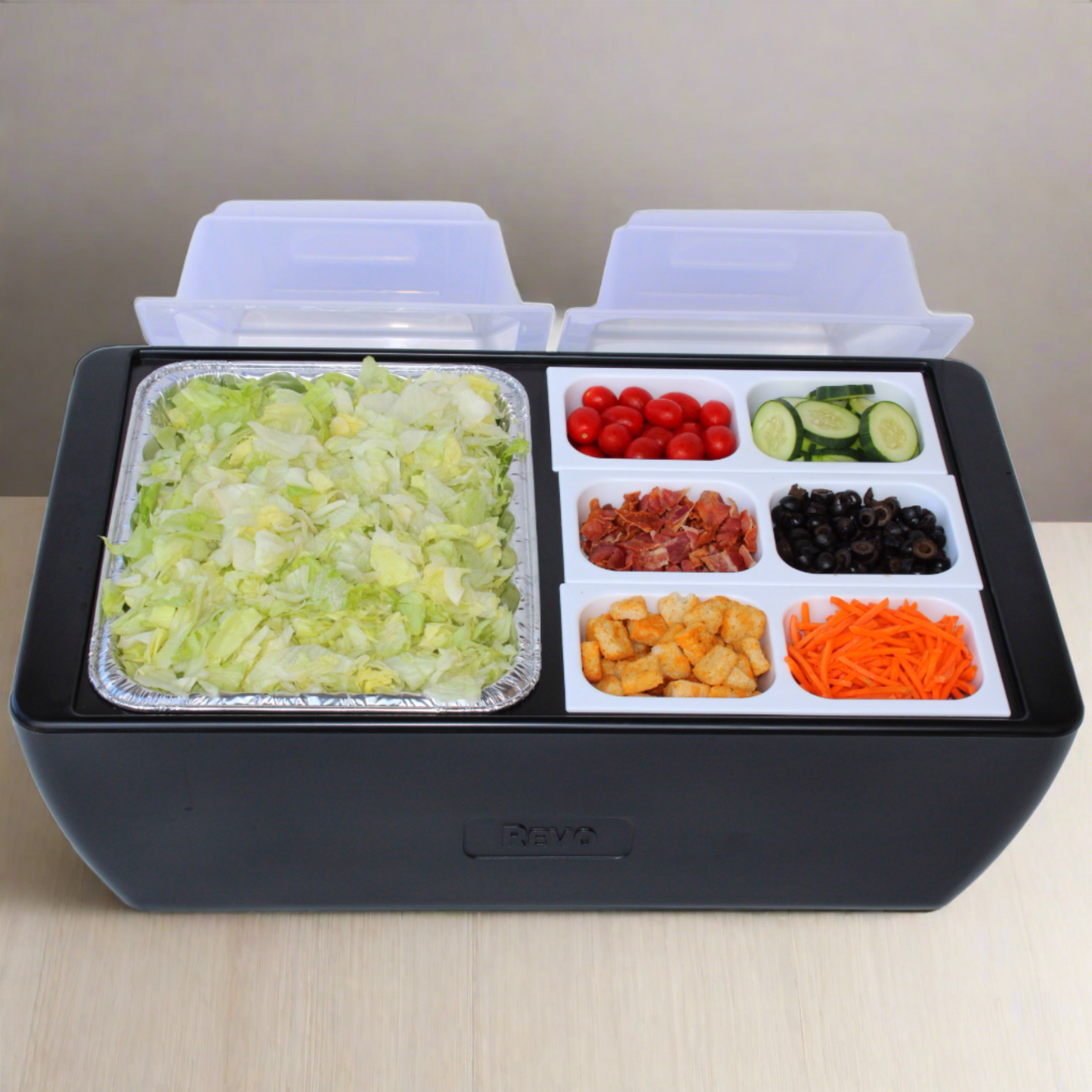 REVO Dubler Cooler | Deep Black | Party Cooler by REVO COOLERS, LLC