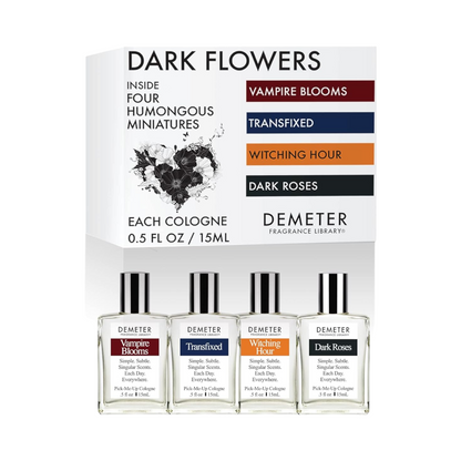 Dark Flowers Humongous Mini Set by Demeter Fragrance Library