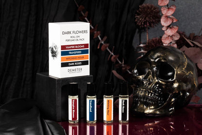 Dark Flowers Roll On Perfume Oil Set by Demeter Fragrance Library