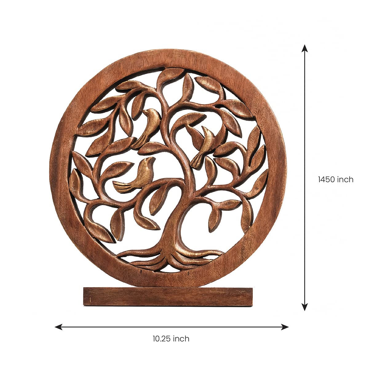 Trevose Tree of Life Wooden Sculpture - Large by Decozen