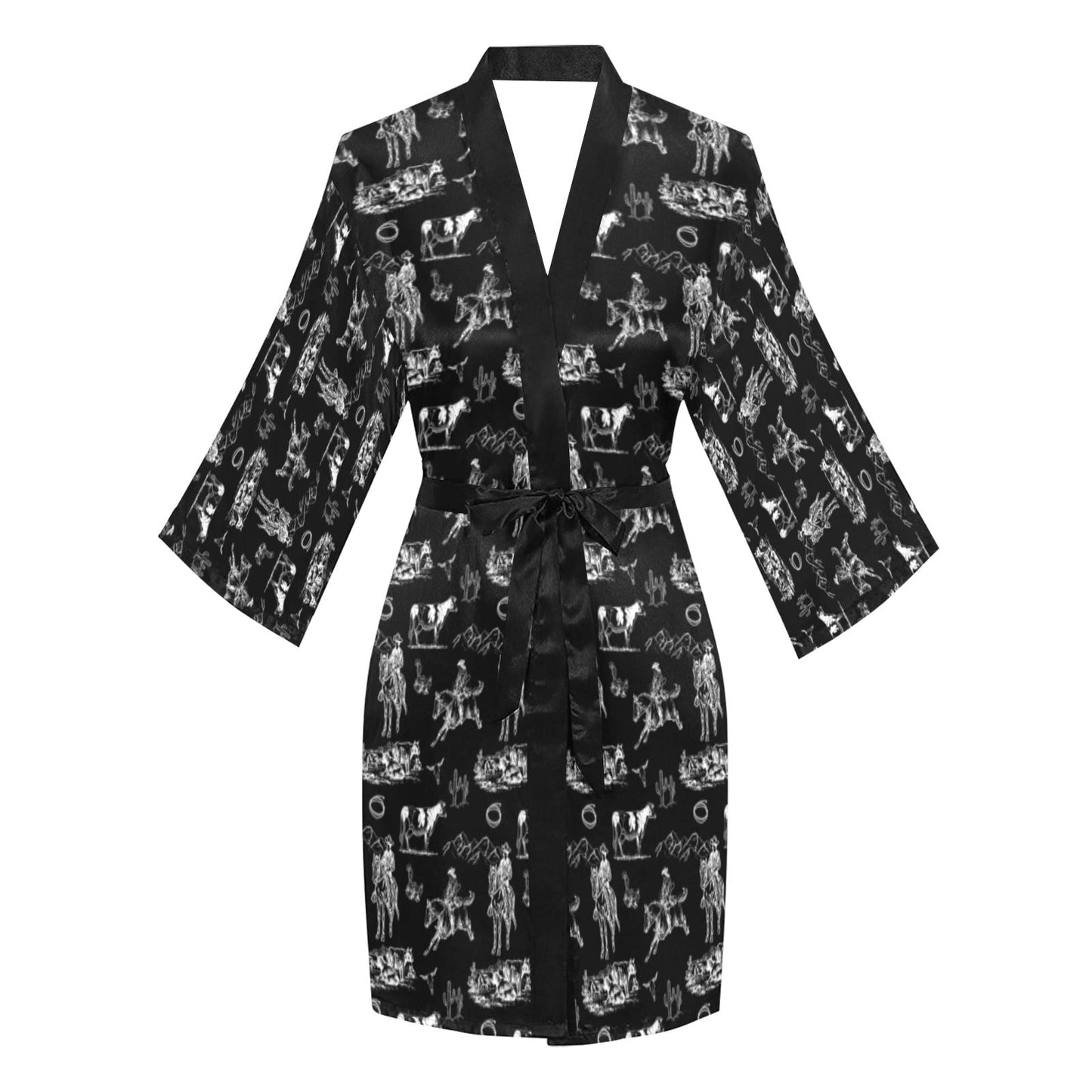 Ranch Life Women's Lounge Kimono Robe by Baha Ranch Western Wear