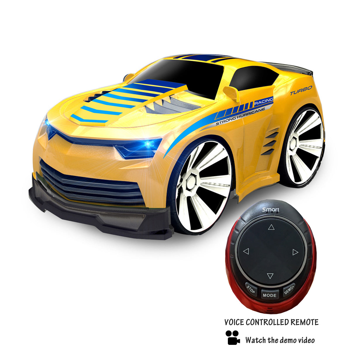 Turbo Racer Voice Activated Remote Control Sports Car by VistaShops