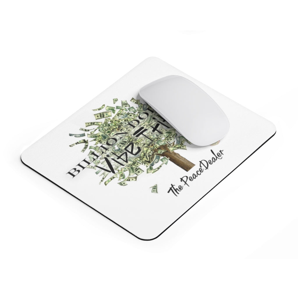 Official The Peace Dealer "Billion Dollar Vibe Tribe" Mousepad by The Peace Dealer