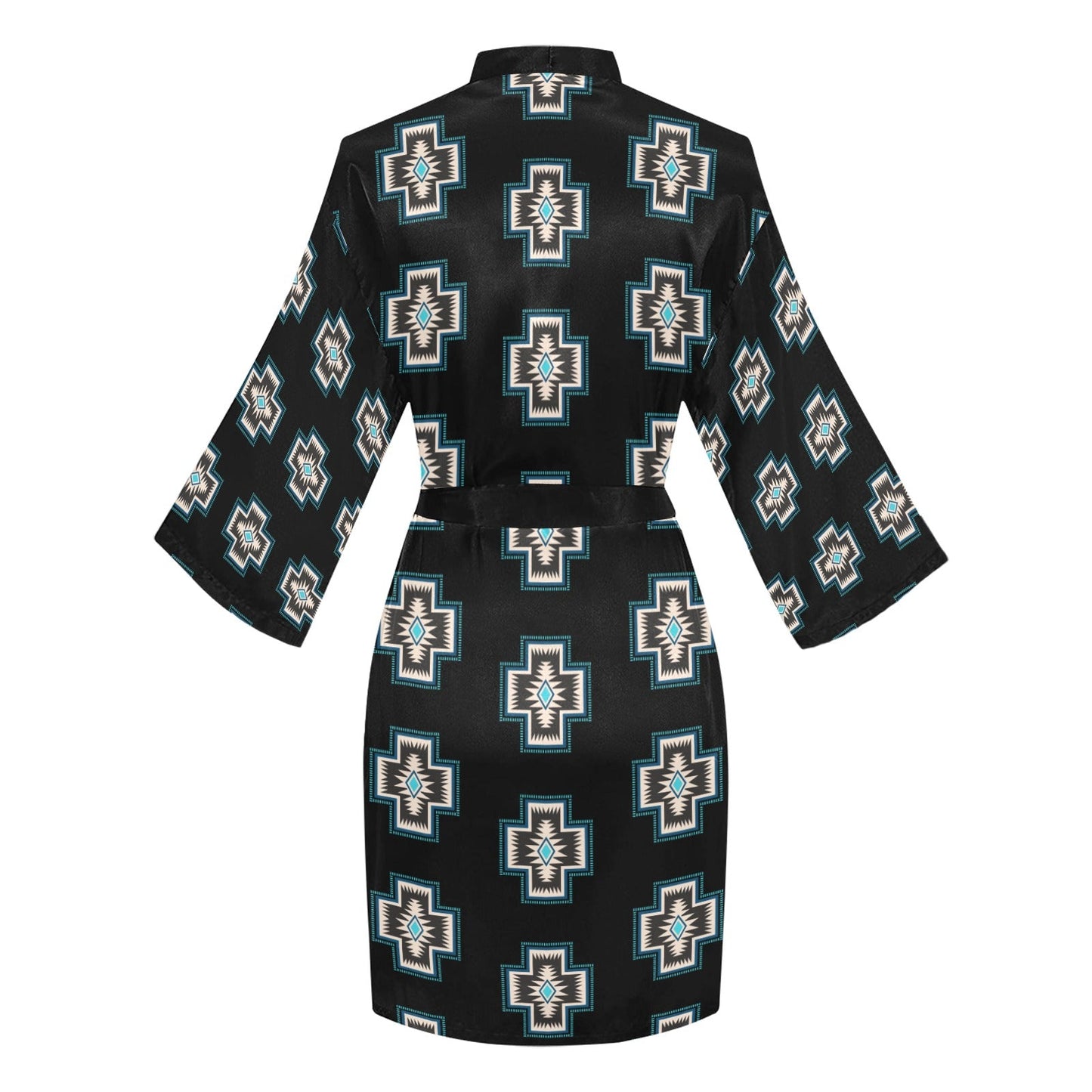 Southwestern Cross Women's Lounge Kimono Robe by Baha Ranch Western Wear