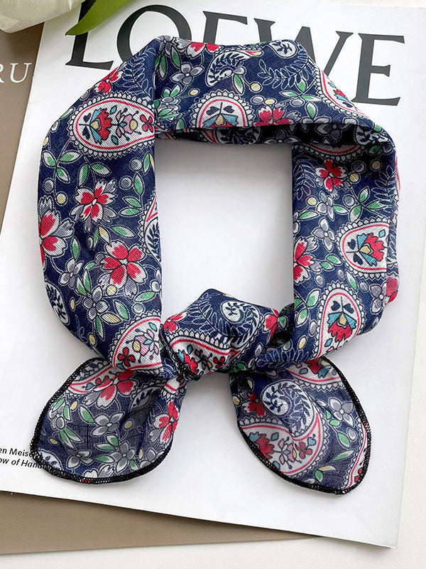 Floral Printed Scarf by migunica