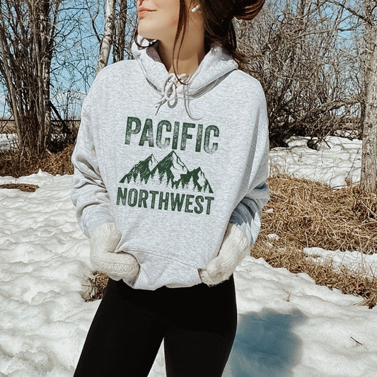 Pacific Northwest Crewneck Sweatshirt or Hoodie *UNISEX FIT* by 208 Tees