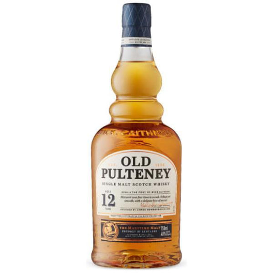 Pulteney Distillery - 'Old Pulteney' 12yr Highland Single Malt Scotch (750ML) by The Epicurean Trader