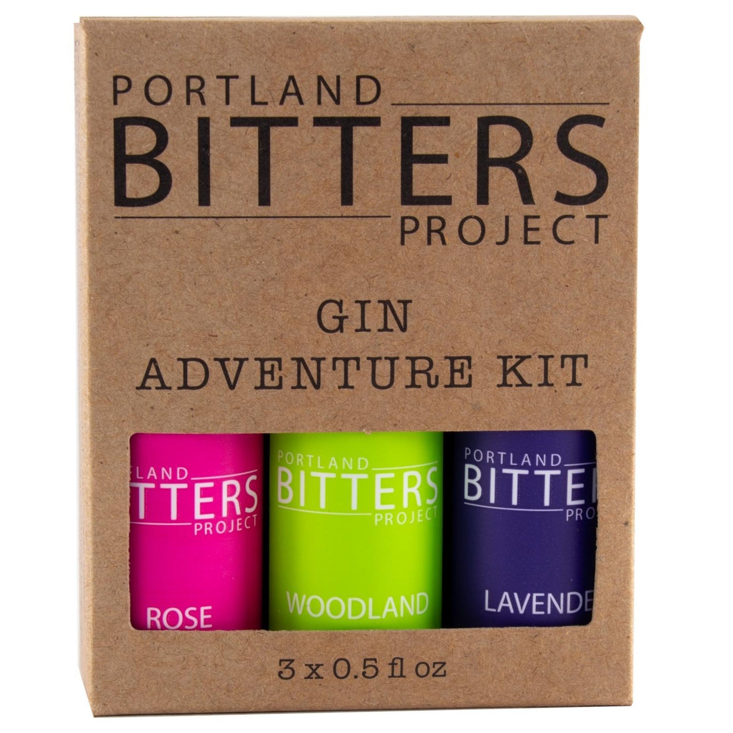 Portland Bitters Project - 'Gin Adventure' Bitters Kit (3X0.5ML) by The Epicurean Trader