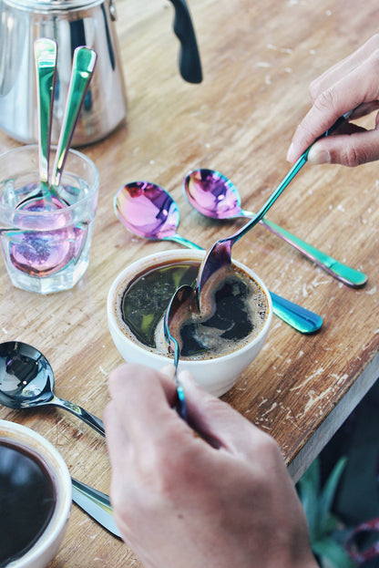 The Big Dipper: Rainbow | Umeshiso Cupping Spoon by Bean & Bean Coffee Roasters