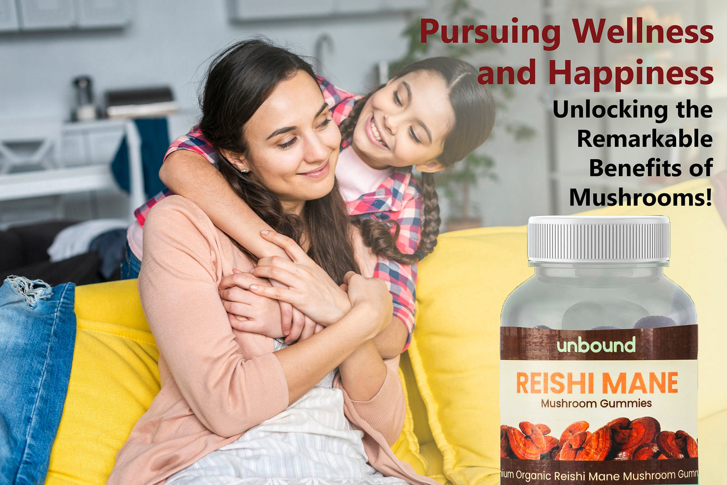 Unbound Reishi Mane Mushroom Gummies by Live Unbound