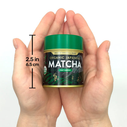 Organic Japanese Ceremonial Grade Matcha Green Tea Powder by Aprika Life