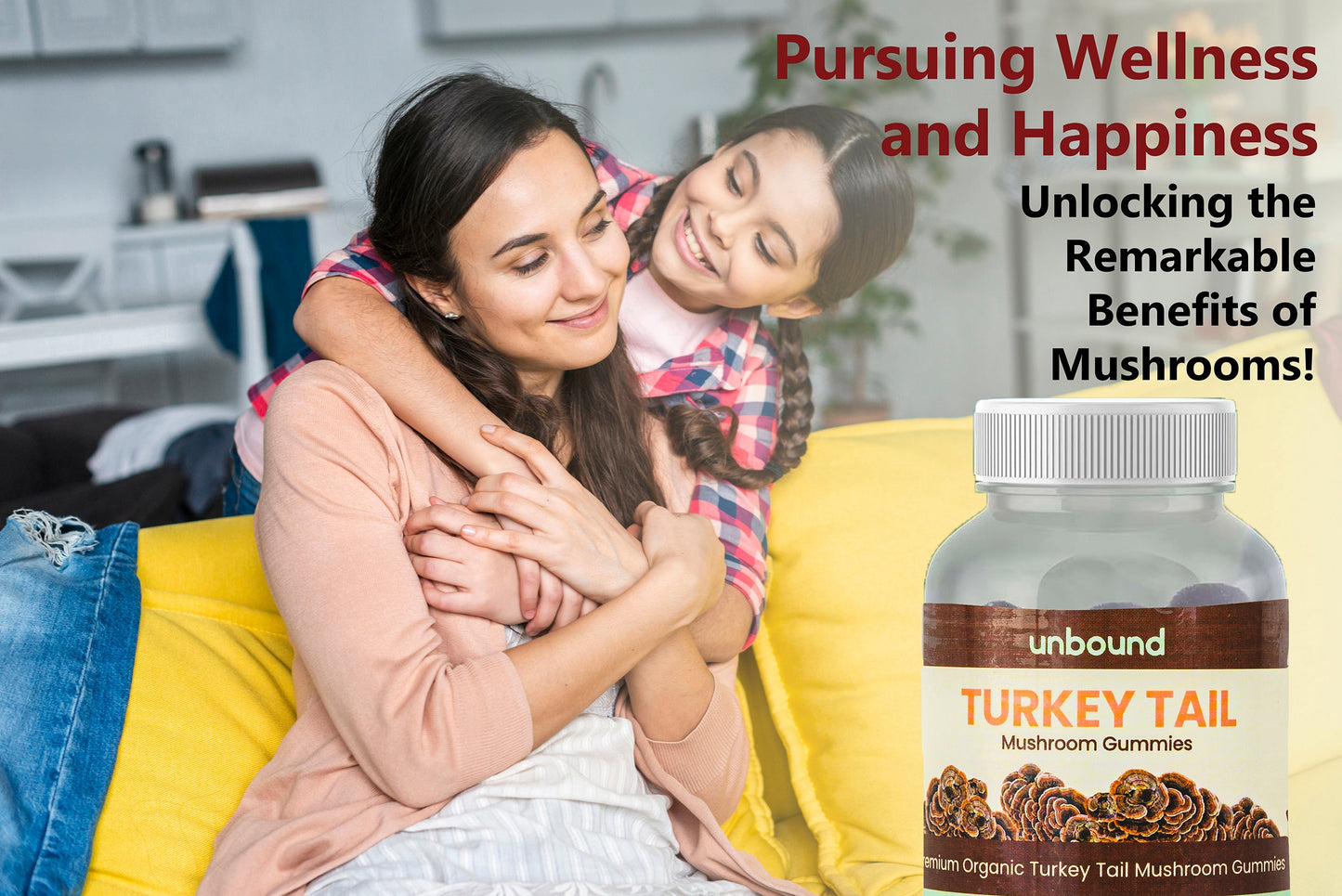 Unbound Turkey Tail Mushroom Gummies by Live Unbound