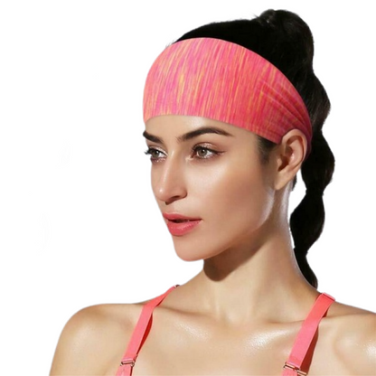 Extra-Wide Sport and Fitness Sweat Wicking Fitness Headband by Jupiter Gear Home