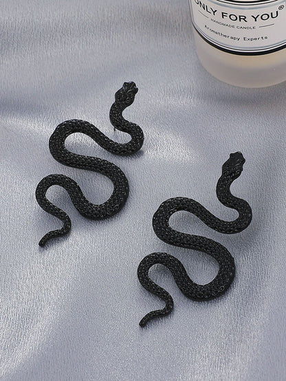 Snake Shape Earrings Accessories by migunica