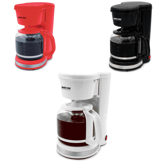 Better Chef 12 Cup Pause 'n Serve Coffee Maker by Jupiter Gear Home