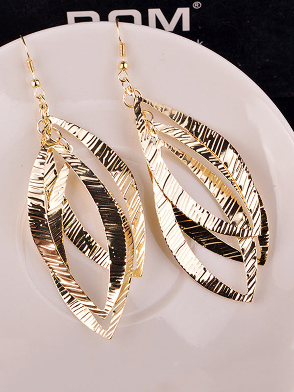 Vintage Irregular Geometry Earrings by migunica