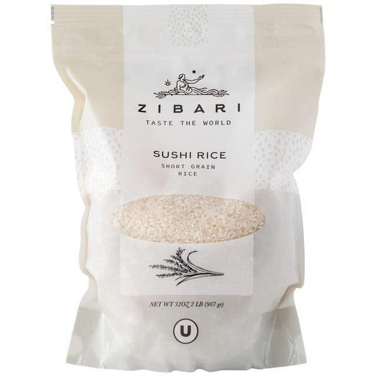 Zibari Foods - Short Grain Sushi Rice (2LB) by The Epicurean Trader