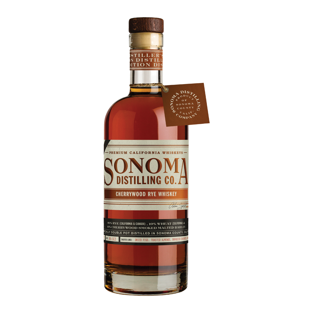 Sonoma Distilling Company - 'Cherrywood' Distiller's Edition Rye (750ML) by The Epicurean Trader