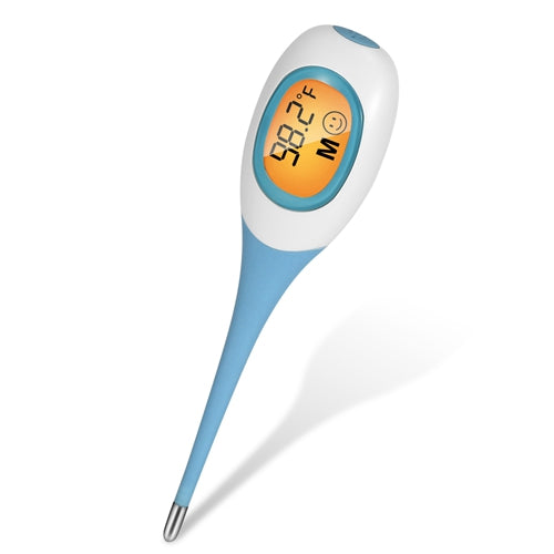 Oral Thermometer Body Thermometer Oral Rectal Underarm Temperature Thermometer C/F Switchable Accurate Fast Temperature Reading Fever Thermometer for - Blue by VYSN