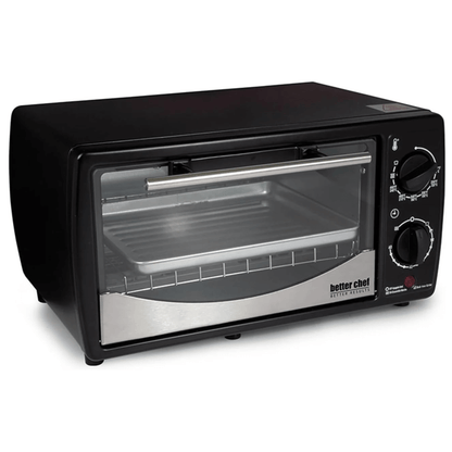 Better Chef 9L Toaster Oven Broiler with Slide-Out Rack and Bake Tray by Jupiter Gear Home