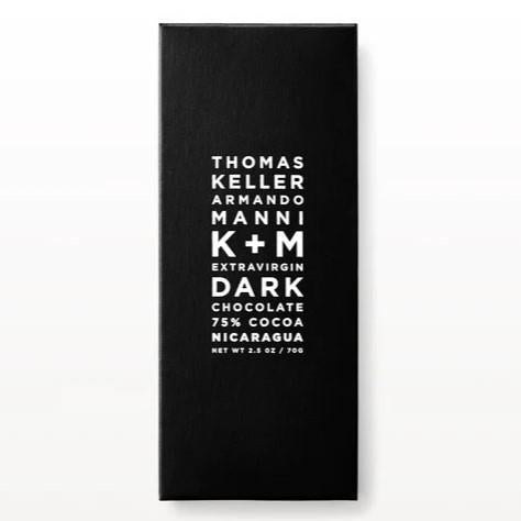 Thomas Keller K+M - 'Nicaragua' Dark Chocolate (75% | 70G) by The Epicurean Trader