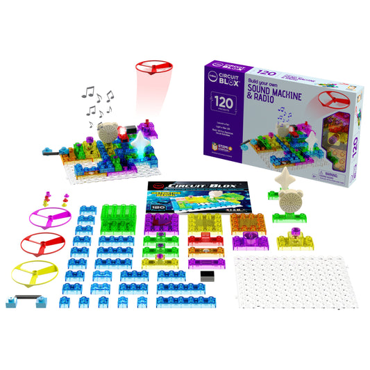 Circuit Blox™ 120 - E-Blox® Circuit Board Building Blocks Toys for Kids by E-Blox, Inc.