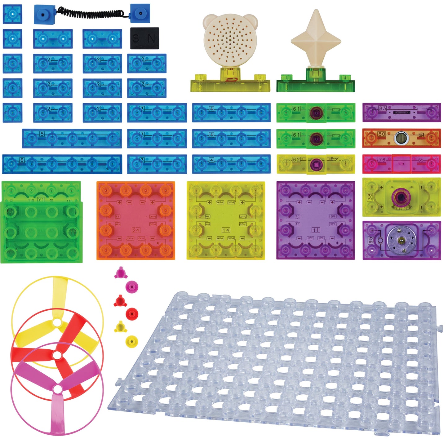 Circuit Blox™ 120 - E-Blox® Circuit Board Building Blocks Toys for Kids by E-Blox, Inc.