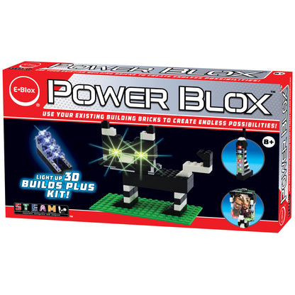 Power Blox™ Builds Plus Set - E-Blox® - LED Light-Up Building Blocks by E-Blox, Inc.