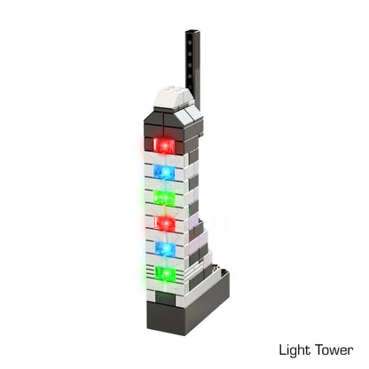 Power Blox™ Builds Plus Set - E-Blox® - LED Light-Up Building Blocks by E-Blox, Inc.