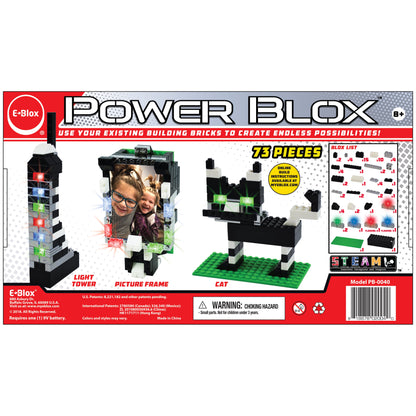 Power Blox™ Builds Plus Set - E-Blox® - LED Light-Up Building Blocks by E-Blox, Inc.