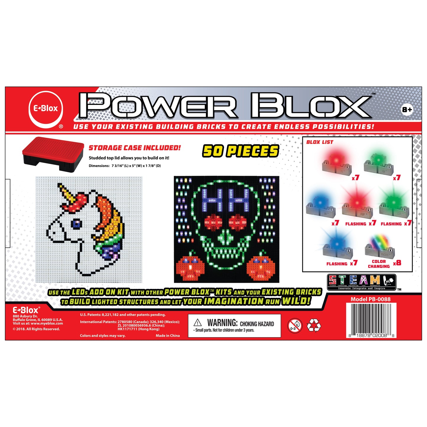 Power Blox™ LED add-on set - E-Blox® - Building Blocks by E-Blox, Inc.