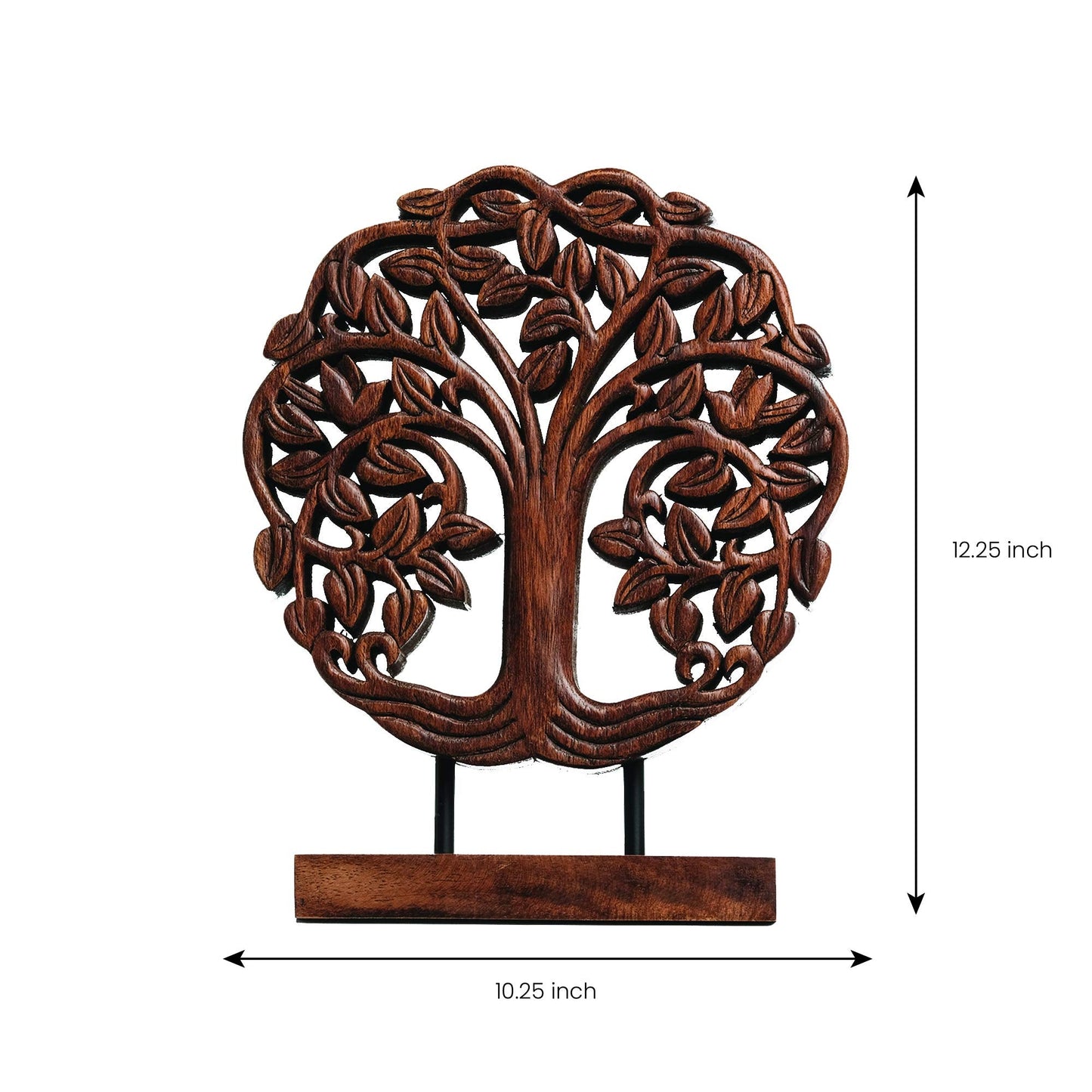 Trezevant Tree of Life Wooden Sculpture - Medium by Decozen