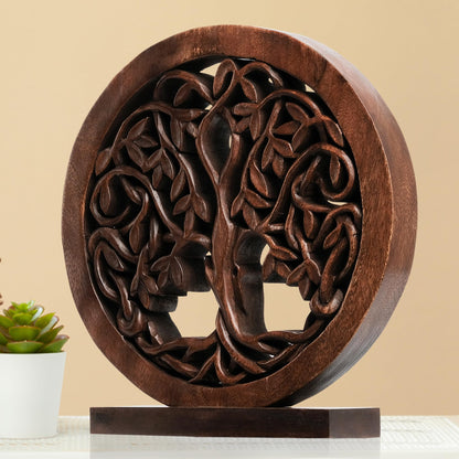 Travilah Tree of Life Wooden Sculpture - Large by Decozen