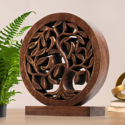 Trevose Tree of Life Wooden Sculpture - Large by Decozen