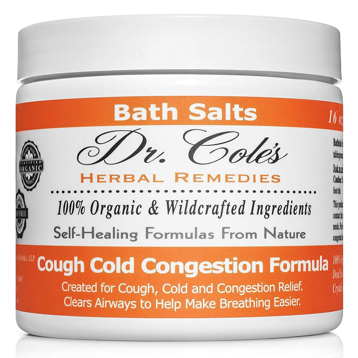 #20 - Cough Cold Congestion Relief by COLEHERBALS LLC