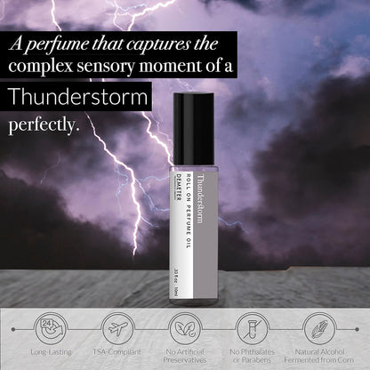 Thunderstorm Perfume Oil Roll on by Demeter Fragrance Library