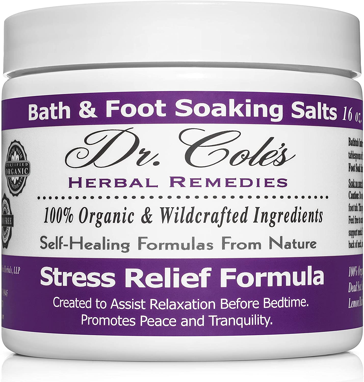 #18 - Stress Relief Support by COLEHERBALS LLC