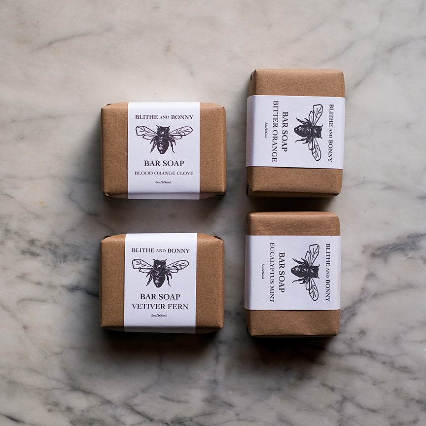 Vegan Bar Soap by Blithe and Bonny