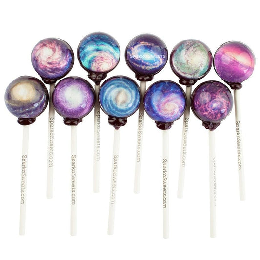 Sparko Sweets - 'Galaxy' Lollipop by The Epicurean Trader