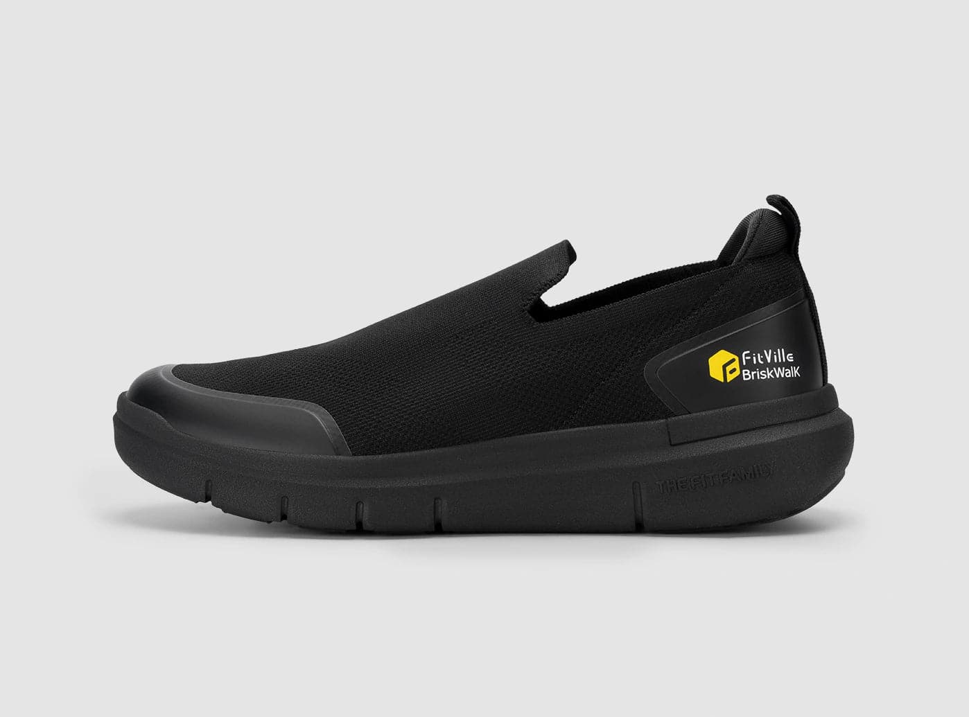 FitVille Men's BriskWalk Recovery Slip-On V1 by FitVille