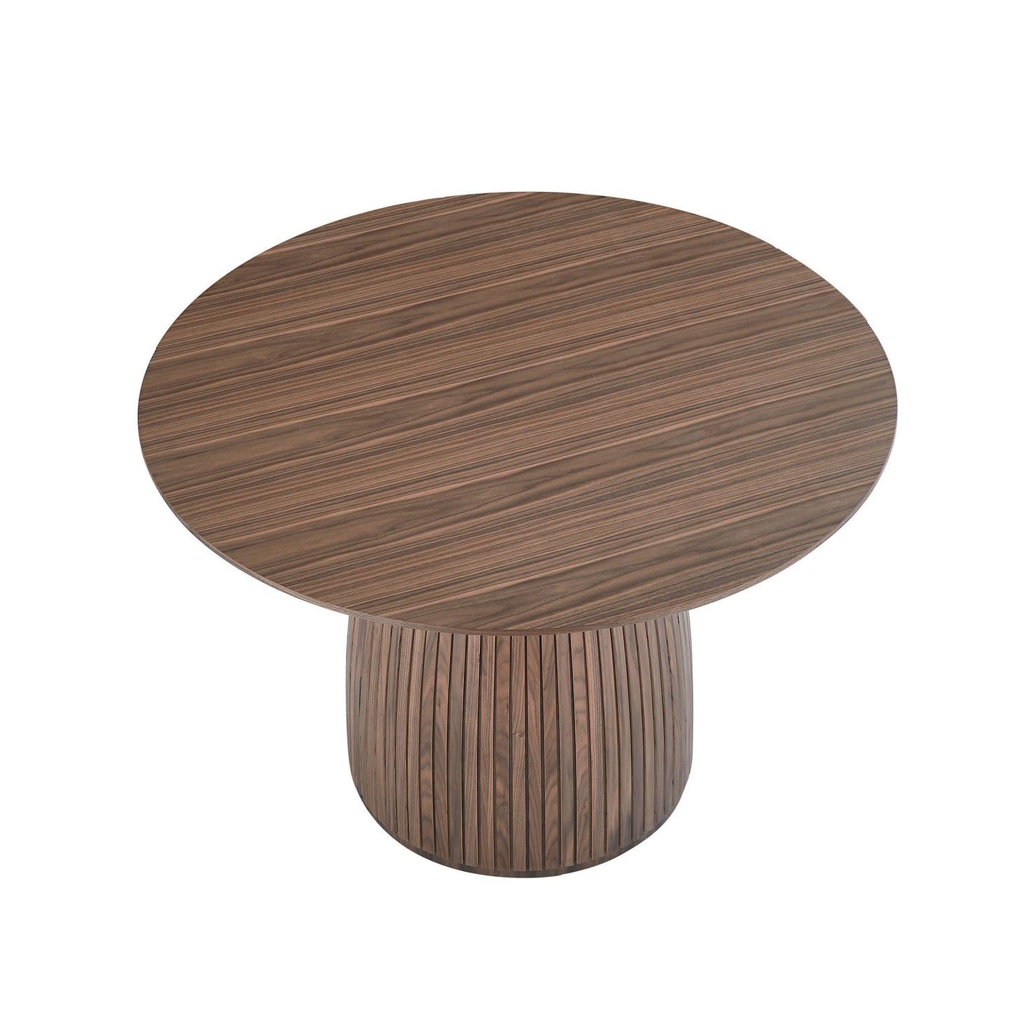 Walnut Wood Mid-Century Modern Dining Table by Blak Hom