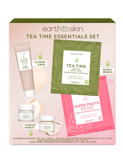 Tea Time Essentials Set by EarthToSkin