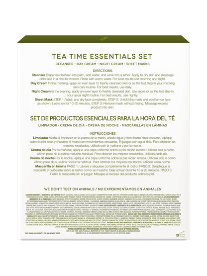 Tea Time Essentials Set by EarthToSkin