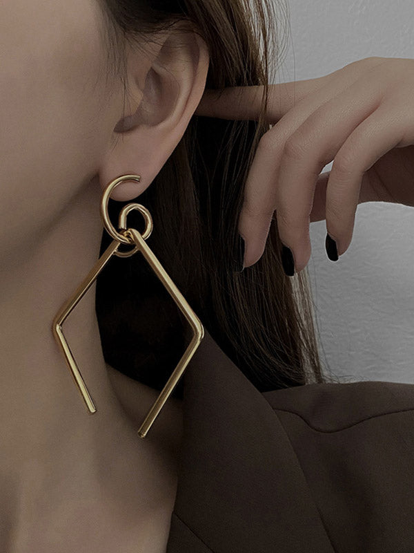 Original Statement Chic Geometric Earrings by migunica