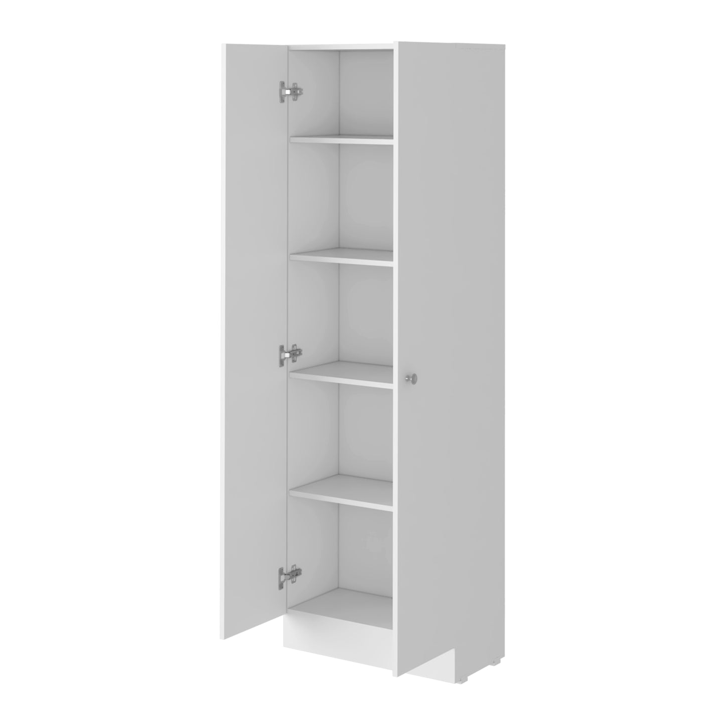 Storage Cabinet Pipestone, Double Door, White Finish