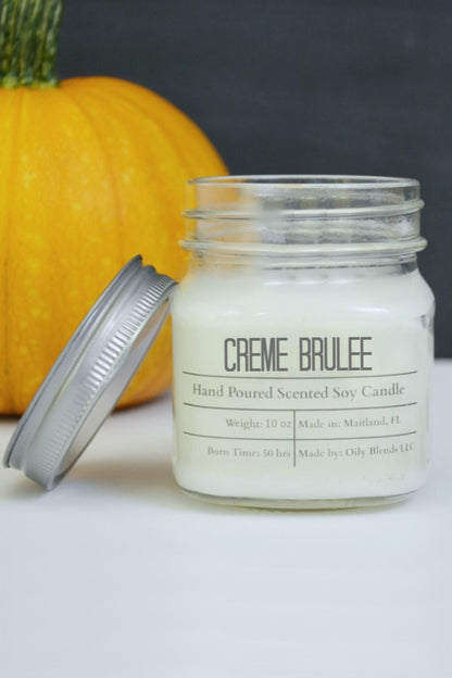 Creme Brulee Soy Wax Candle